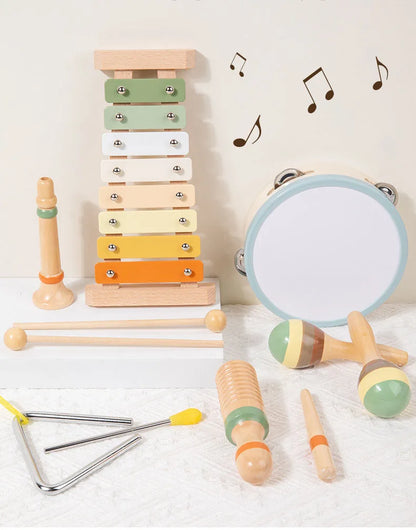 Baby Musical Instruments Montessori Wooden Toys - DIYTime