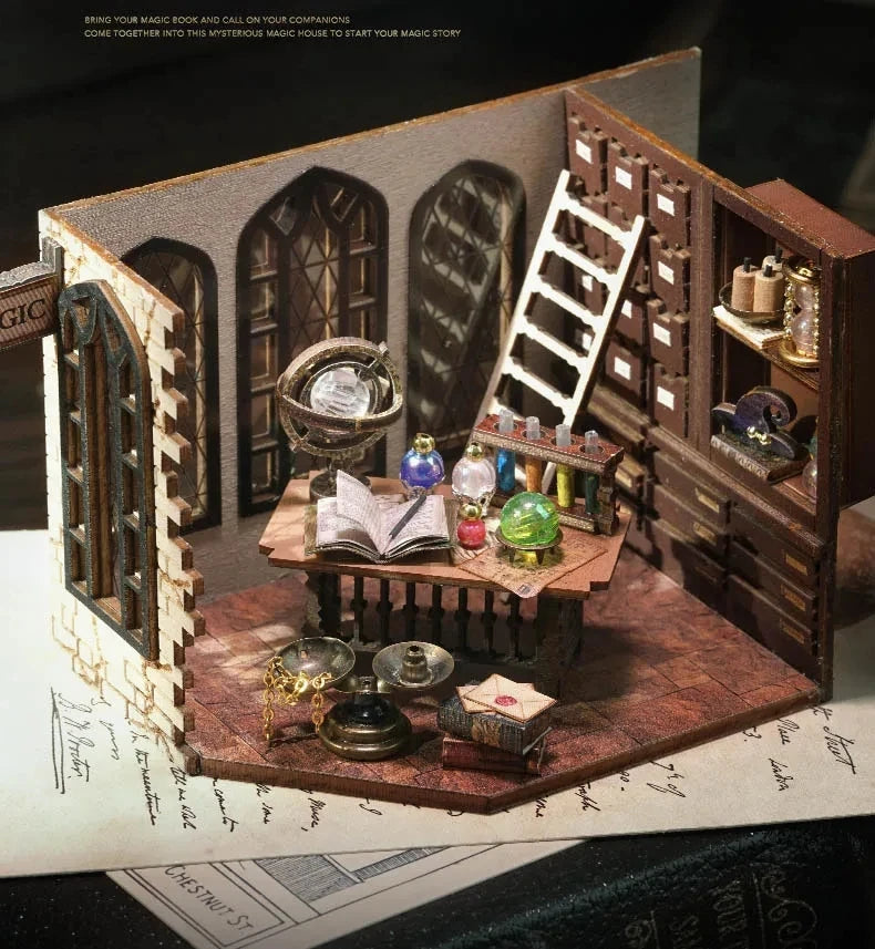 Magic Workshop Ruins DIY Miniature House Kit - DIYTime