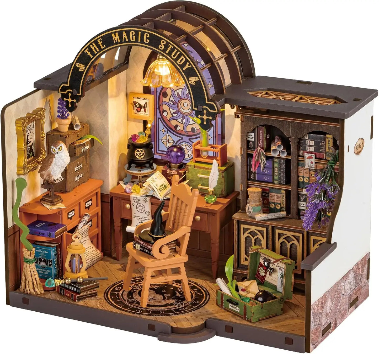 Magic Study DIY Miniature House Kit