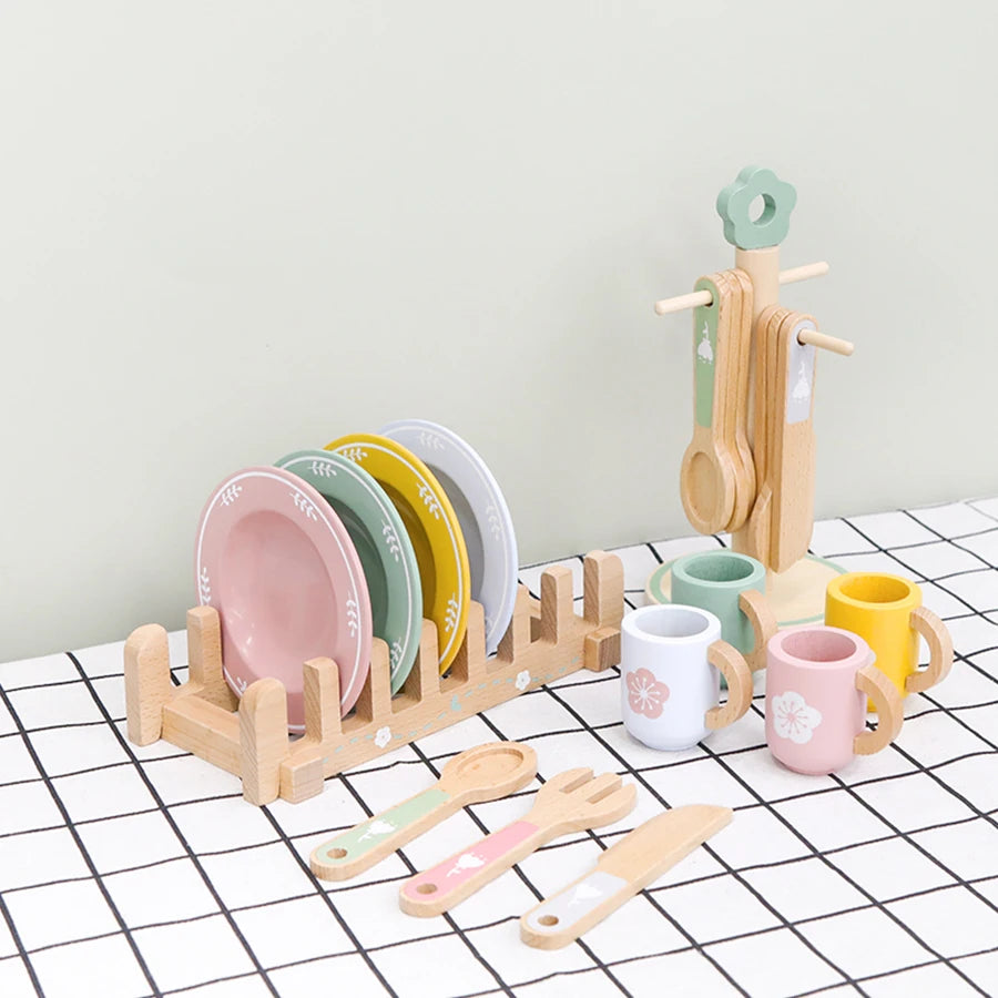 Kitchen Montessori Wooden Toys - DIYTime