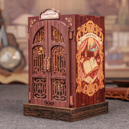 Bookshop Series 3D Wooden Puzzles Miniature - DIYTime