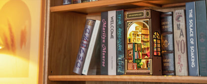 Bookstore 3D Wooden DIY Book Nook - DIYTime