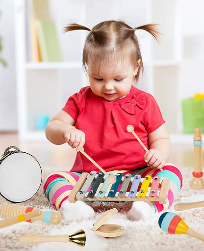 Baby Musical Instruments Montessori Wooden Toys - DIYTime