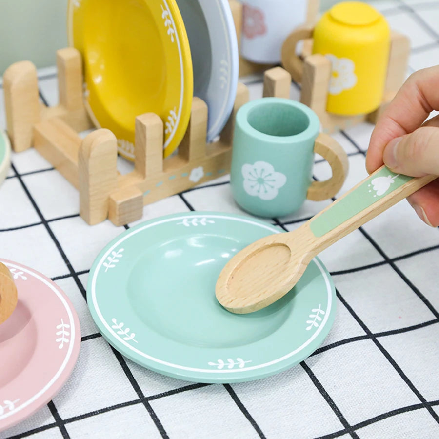 Kitchen Montessori Wooden Toys - DIYTime