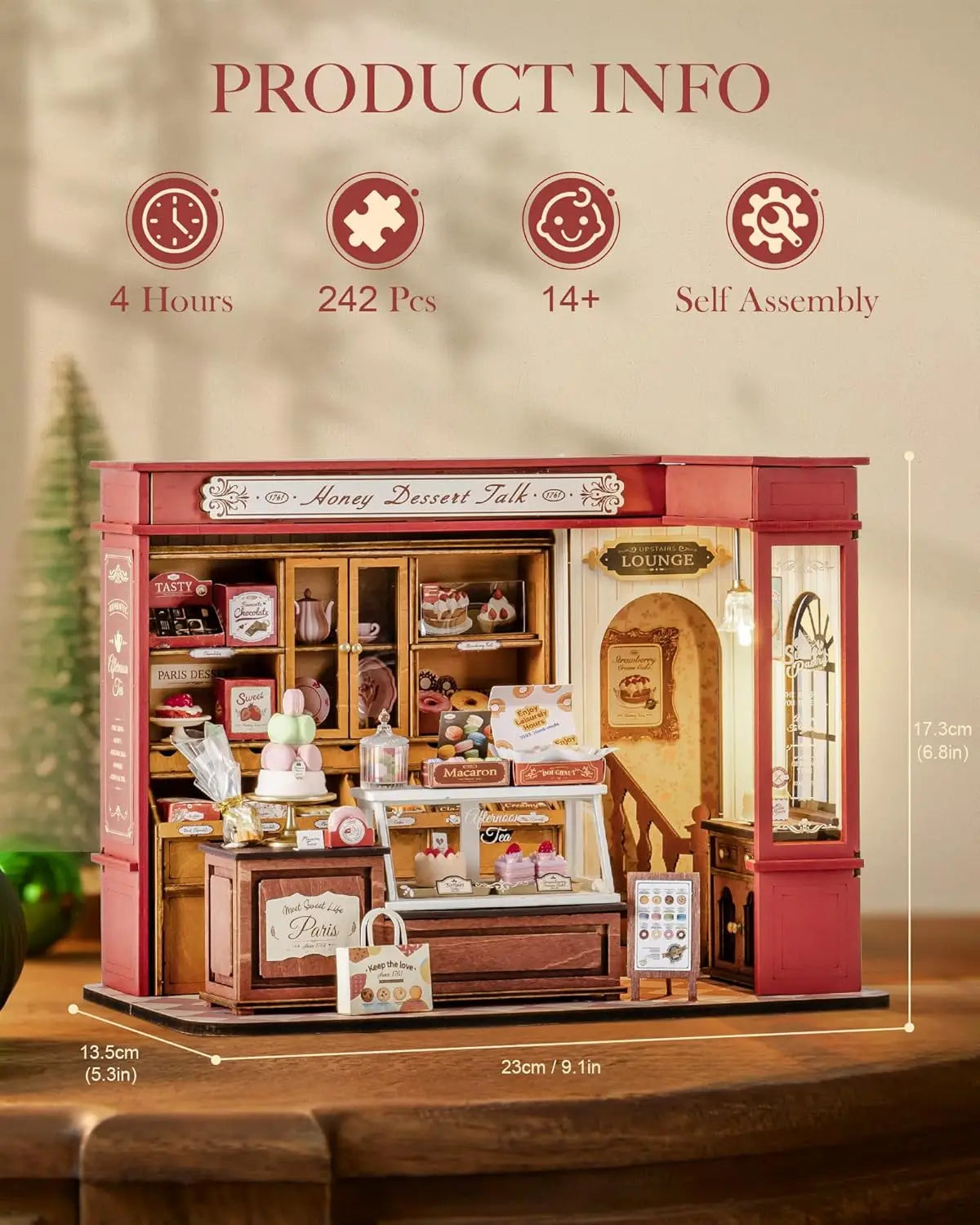 Furniture Dessert Shop DIY Miniature House - DIYTime