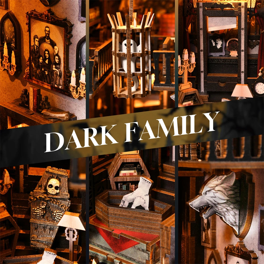 Addams Family DIY Wooden Puzzle - DIYTime