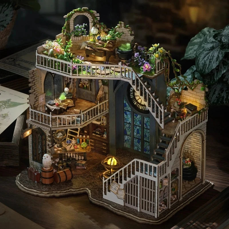 Magic Workshop Ruins DIY Miniature House Kit - DIYTime