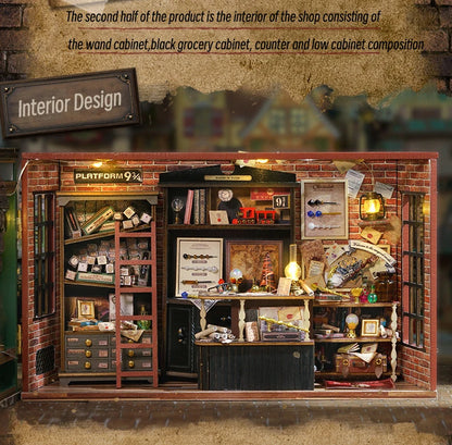 Magic Shop 3D Wooden Puzzles Miniature - DIYTime