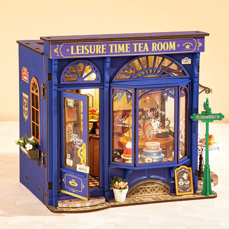 Leisure Time Tea Room DIY Miniature House - DIYTime