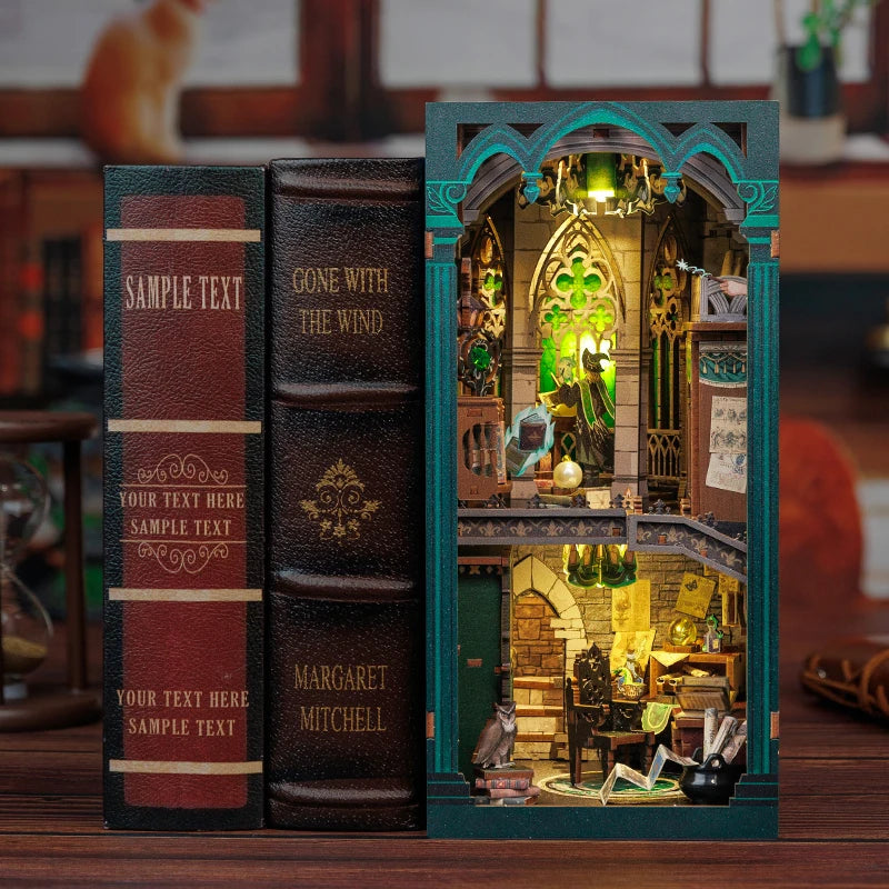 Darkness Common Room DIY Book Nook Kit - DIYTime