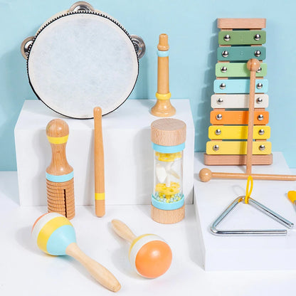 Baby Musical Instruments Montessori Wooden Toys - DIYTime