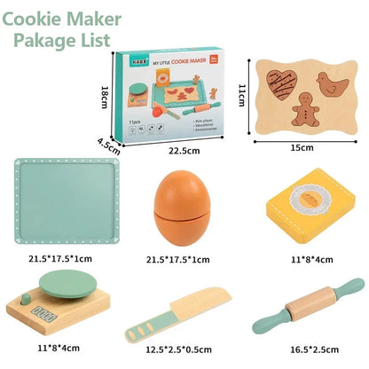 Coffee Maker Kitchen Montessori Wooden Toys - DIYTime