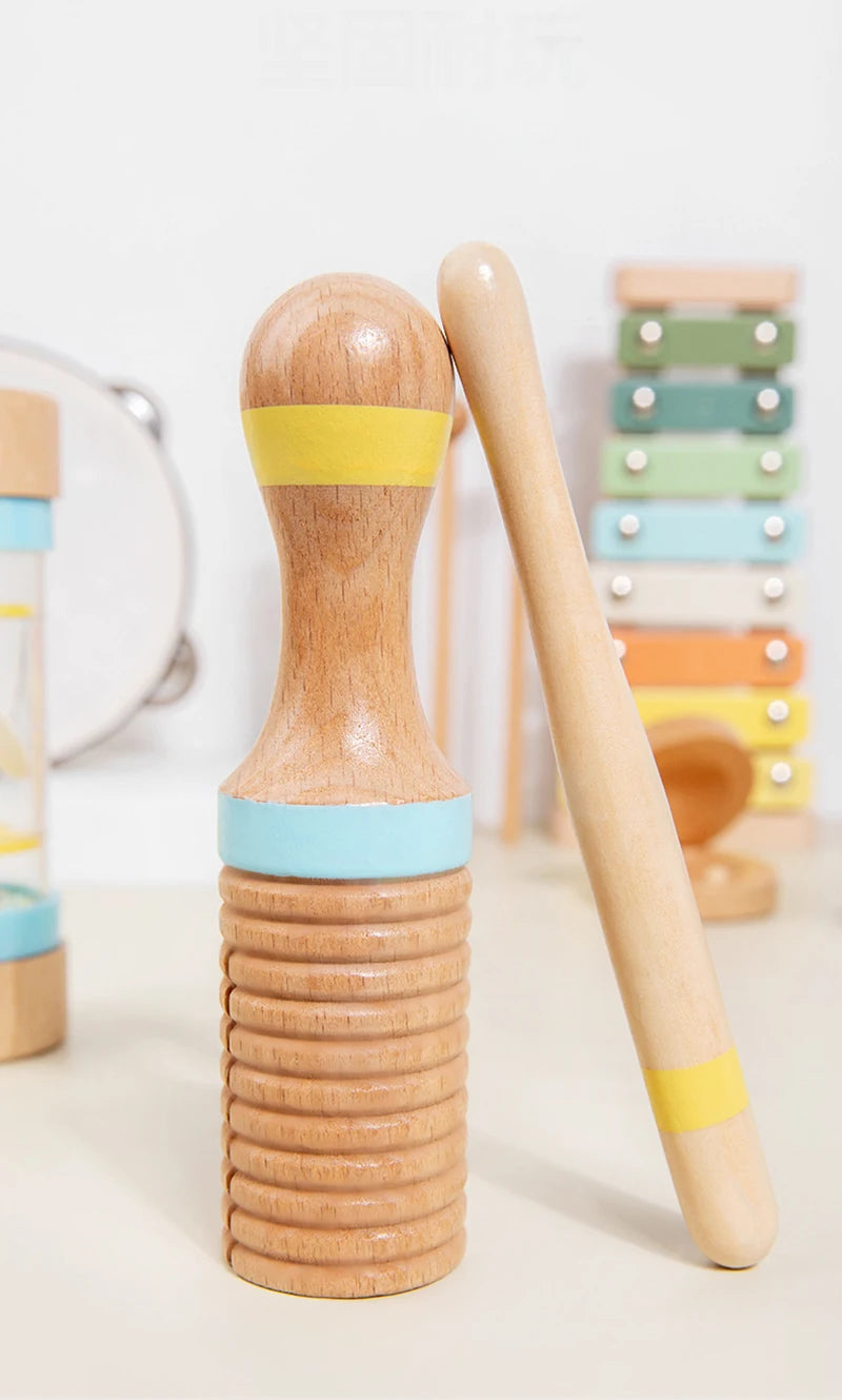 Baby Musical Instruments Montessori Wooden Toys - DIYTime