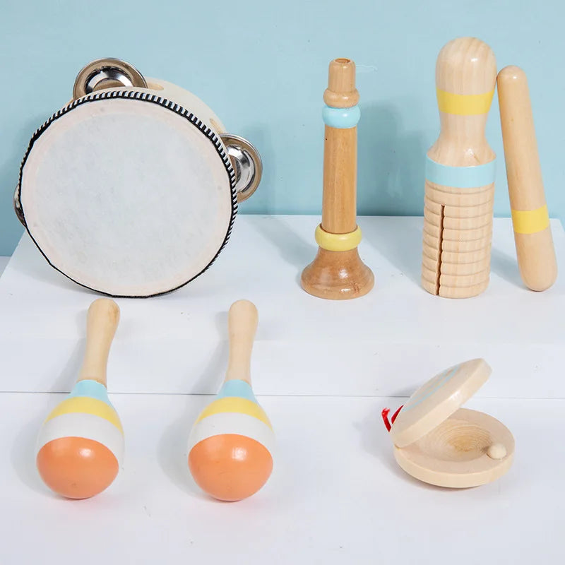 Baby Musical Instruments Montessori Wooden Toys - DIYTime