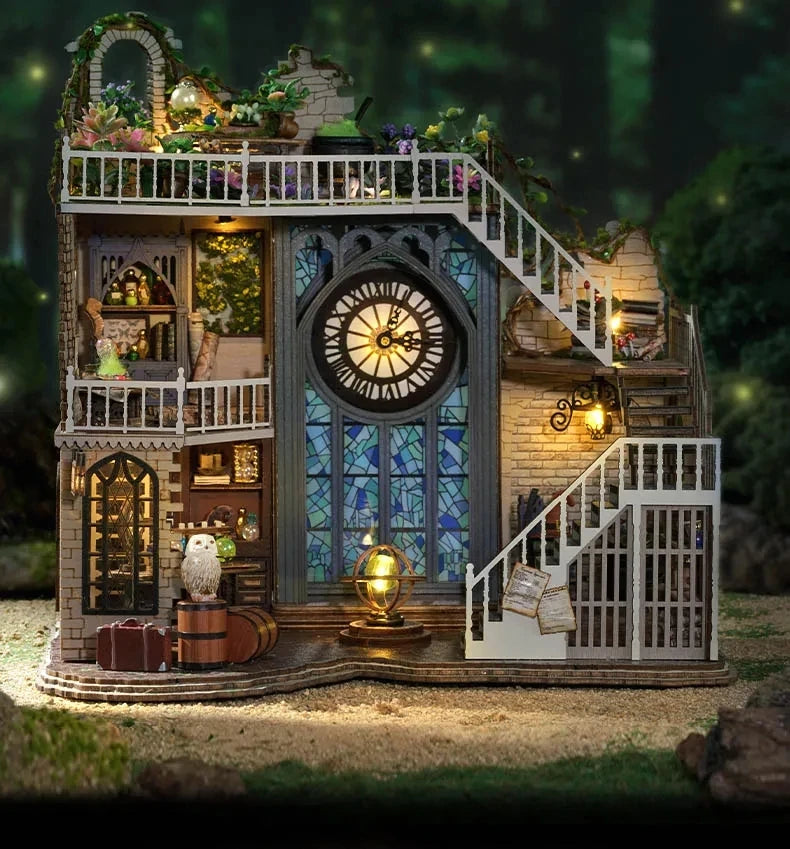 Magic Workshop Ruins DIY Miniature House Kit - DIYTime