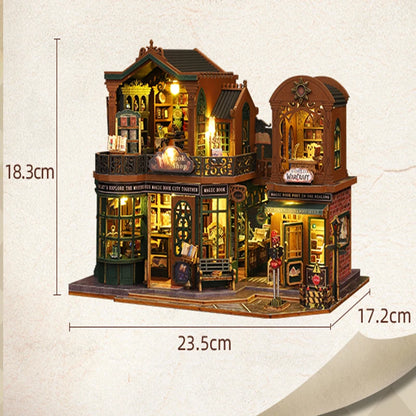 Bookstore DIY Miniature House - DIYTime