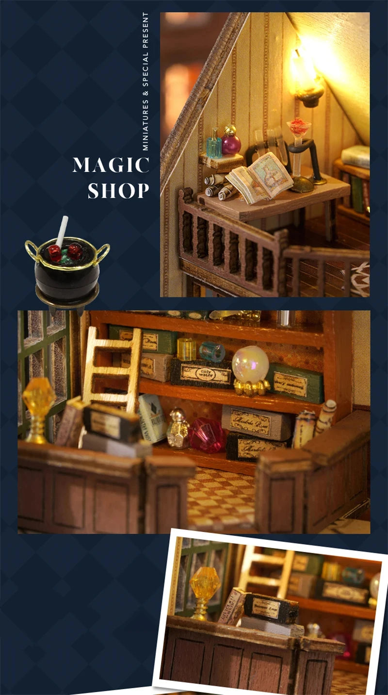 Magic Shop DIY Miniature House - DIYTime