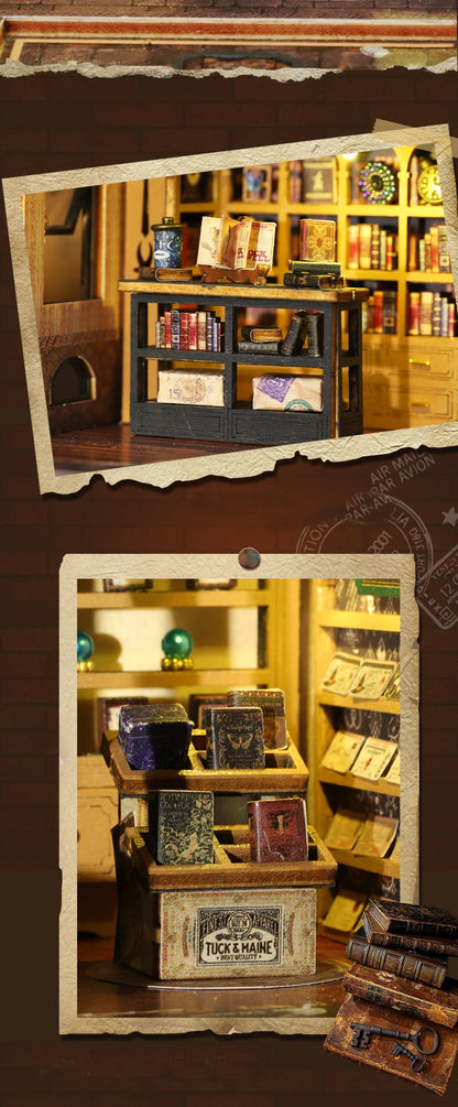 Bookstore DIY Miniature House - DIYTime