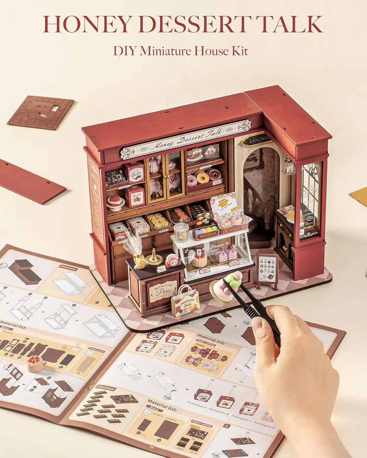 Furniture Dessert Shop DIY Miniature House - DIYTime