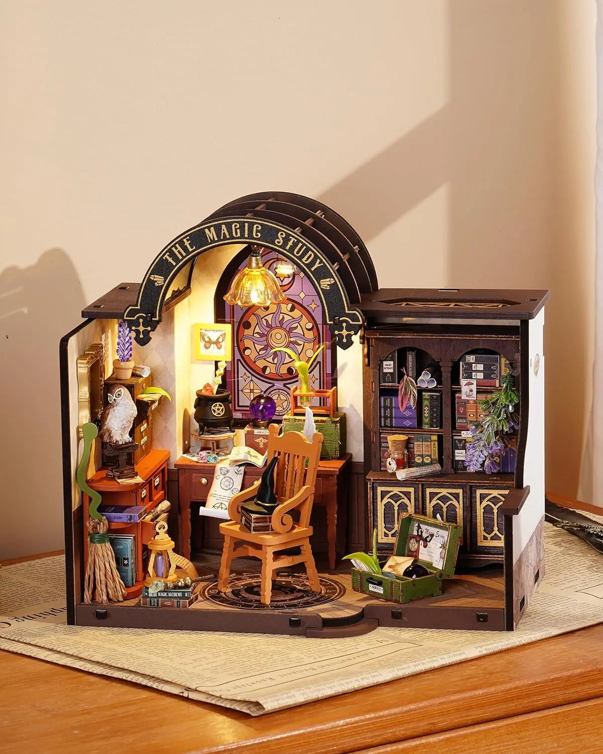 Magic Study DIY Miniature House Kit