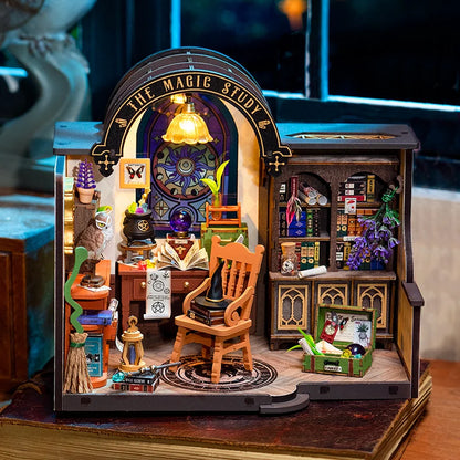 Magic Study DIY Miniature House Kit