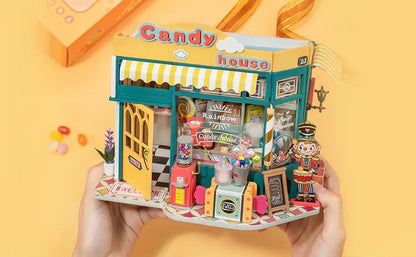 Rainbow Candy House DIY Miniature House - DIYTime