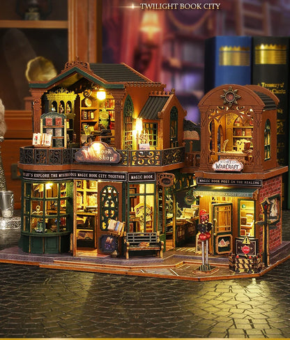 Bookstore DIY Miniature House - DIYTime