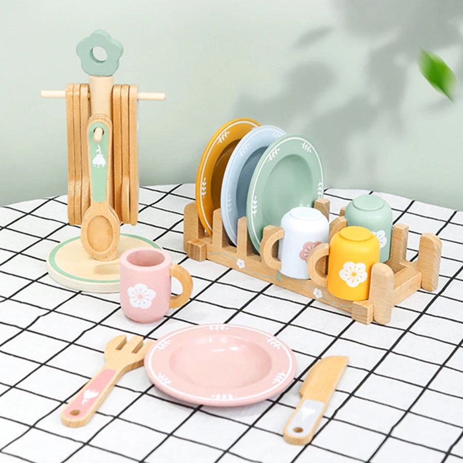 Kitchen Montessori Wooden Toys - DIYTime