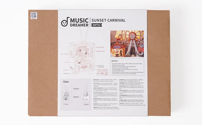 Sunset Carnival Music TV DIY 3D Puzzle - DIYTime