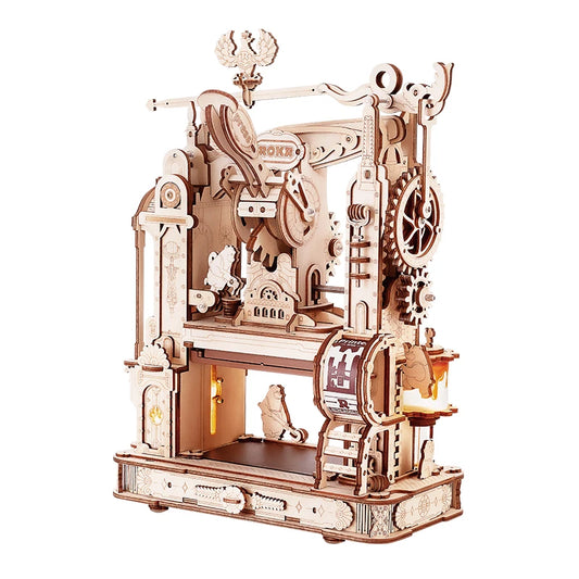 Printing Press 3D Wooden Puzzle - DIYTime