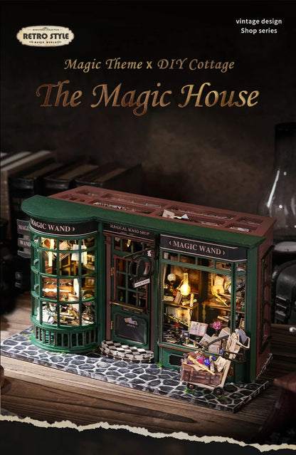 Magic Shop 3D Wooden Puzzles Miniature - DIYTime