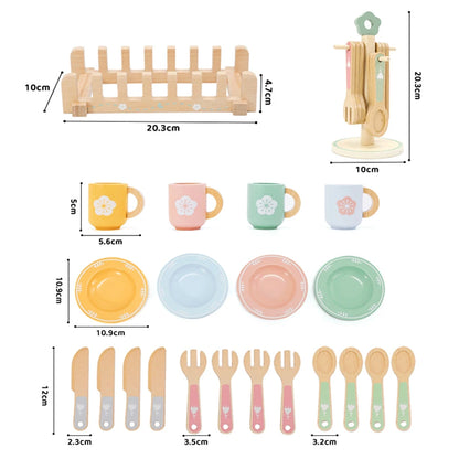 Kitchen Montessori Wooden Toys - DIYTime