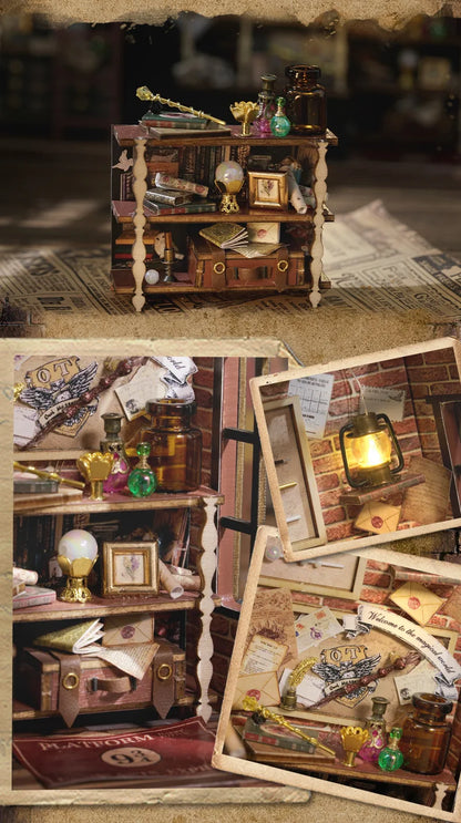 Magic Shop 3D Wooden Puzzles Miniature - DIYTime