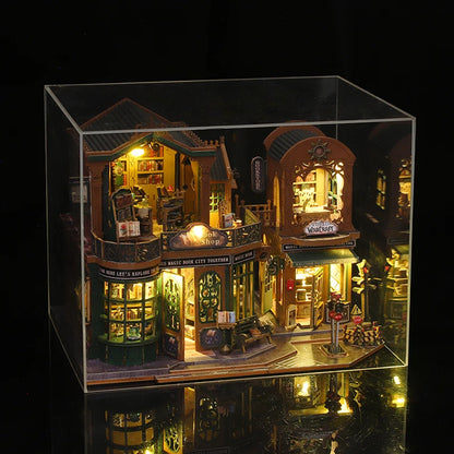 Bookstore DIY Miniature House - DIYTime