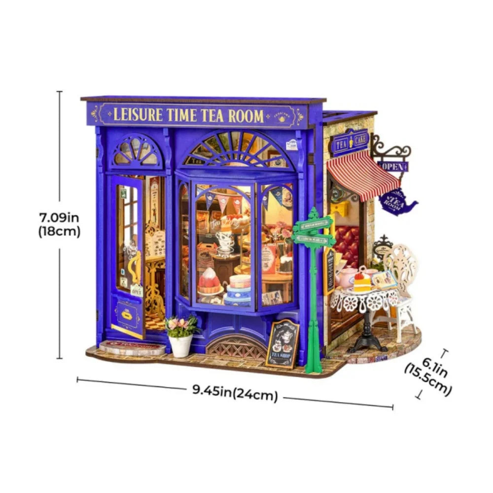 Leisure Time Tea Room DIY Miniature House - DIYTime