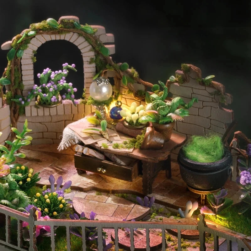 Magic Workshop Ruins DIY Miniature House Kit - DIYTime