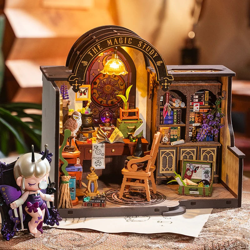 Magic Study DIY Miniature House Kit