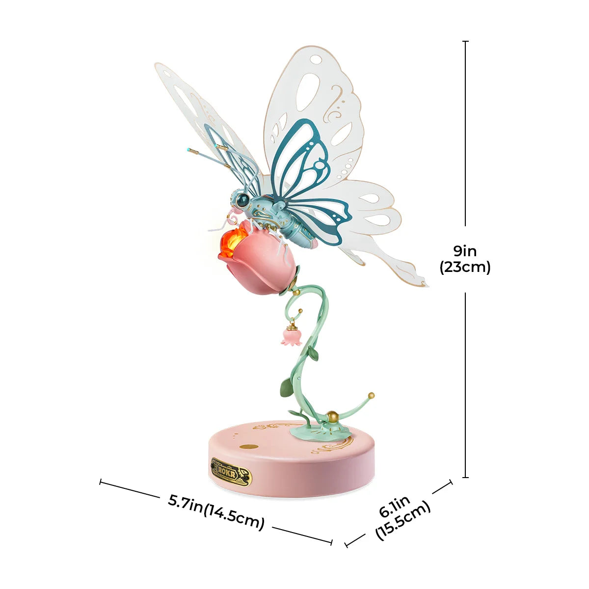 Butterfly Mechanical Species DIY 3D Puzzle - DIYTime