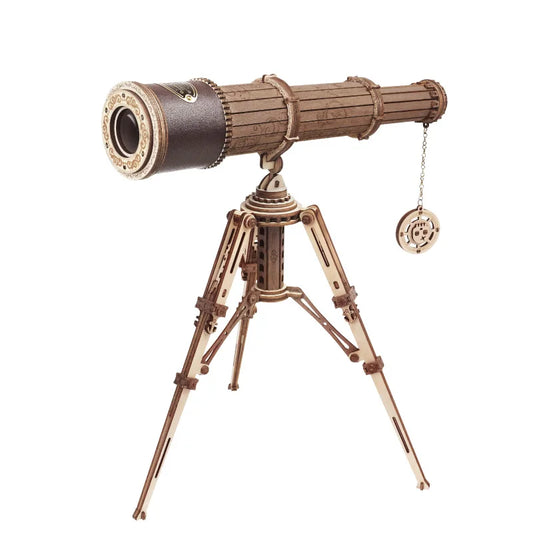 Pirate Monocular Telescope 3D Wooden Puzzle - DIYTime