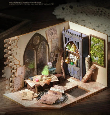 Magic Workshop Ruins DIY Miniature House Kit - DIYTime