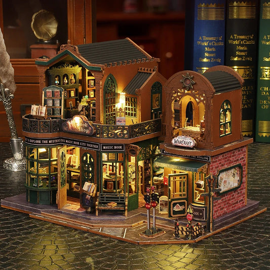 Bookstore DIY Miniature House - DIYTime