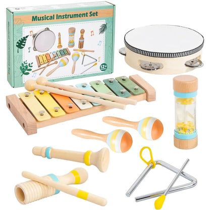 Baby Musical Instruments Montessori Wooden Toys - DIYTime