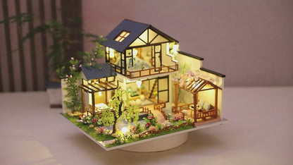 Building Model 3D Wooden Puzzles Miniature