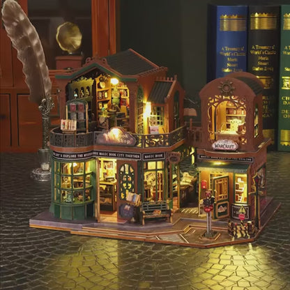 Bookstore DIY Miniature House