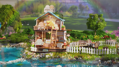 Puppy's Cozy Villa House DIY Miniature House Kit