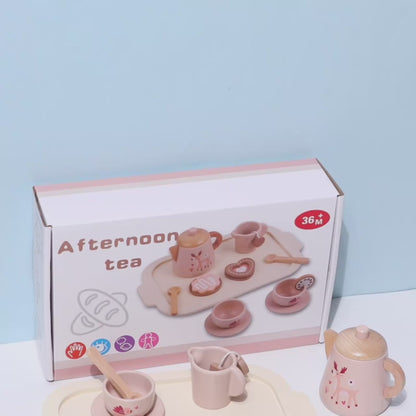 Afternoon Tea Set Montessori Wooden Toys